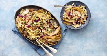 Recept Fusilli con cicoria e funghi Grand'Italia